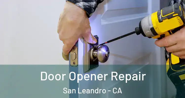  Door Opener Repair San Leandro - CA