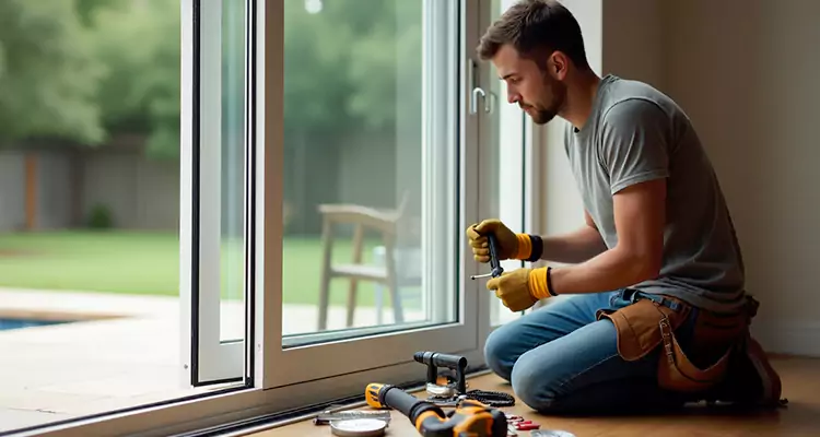 Squeaky Sliding Patio Doors in San Leandro, CA