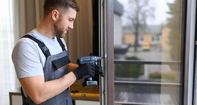 Sliding Screen Door Handle Repair in San Leandro, CA