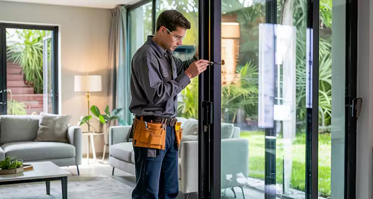 Sliding Door Jamb Lock Repair in San Leandro, CA