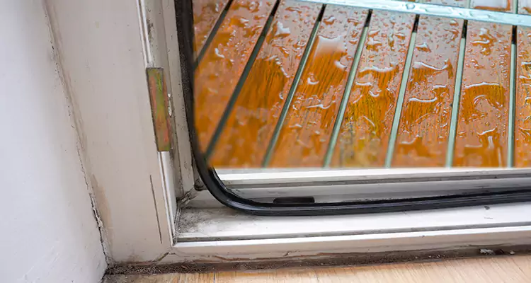 Water Leaking Wooden Patio Doors Repair in San Leandro, CA