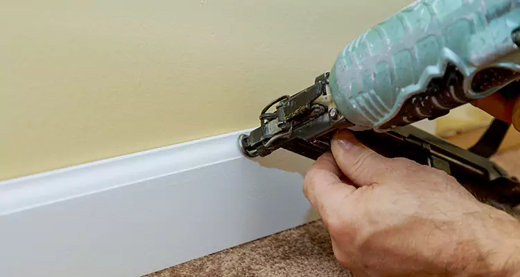 Caulking Under Patio Door Repair in San Leandro, CA