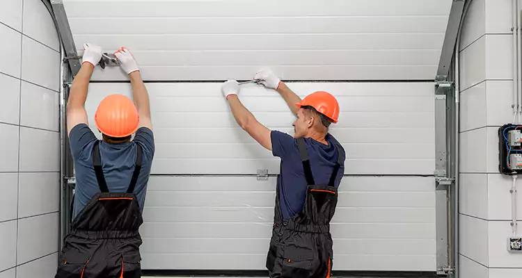 Garage Door Bottom Panel Repair in San Leandro, CA