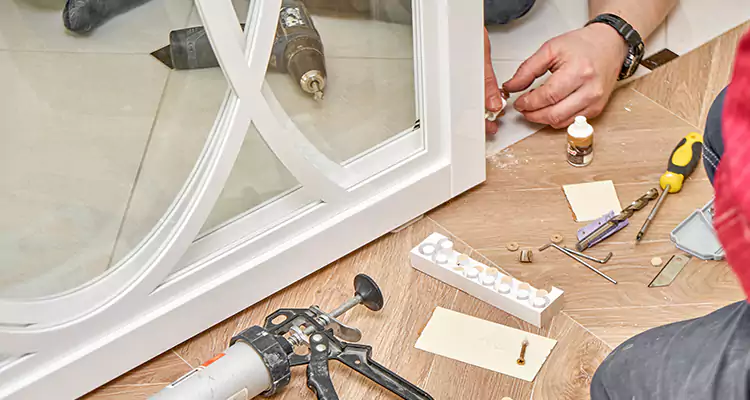 Interior Patio Door Casing Repair in San Leandro, CA