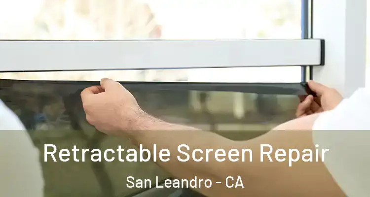  Retractable Screen Repair San Leandro - CA